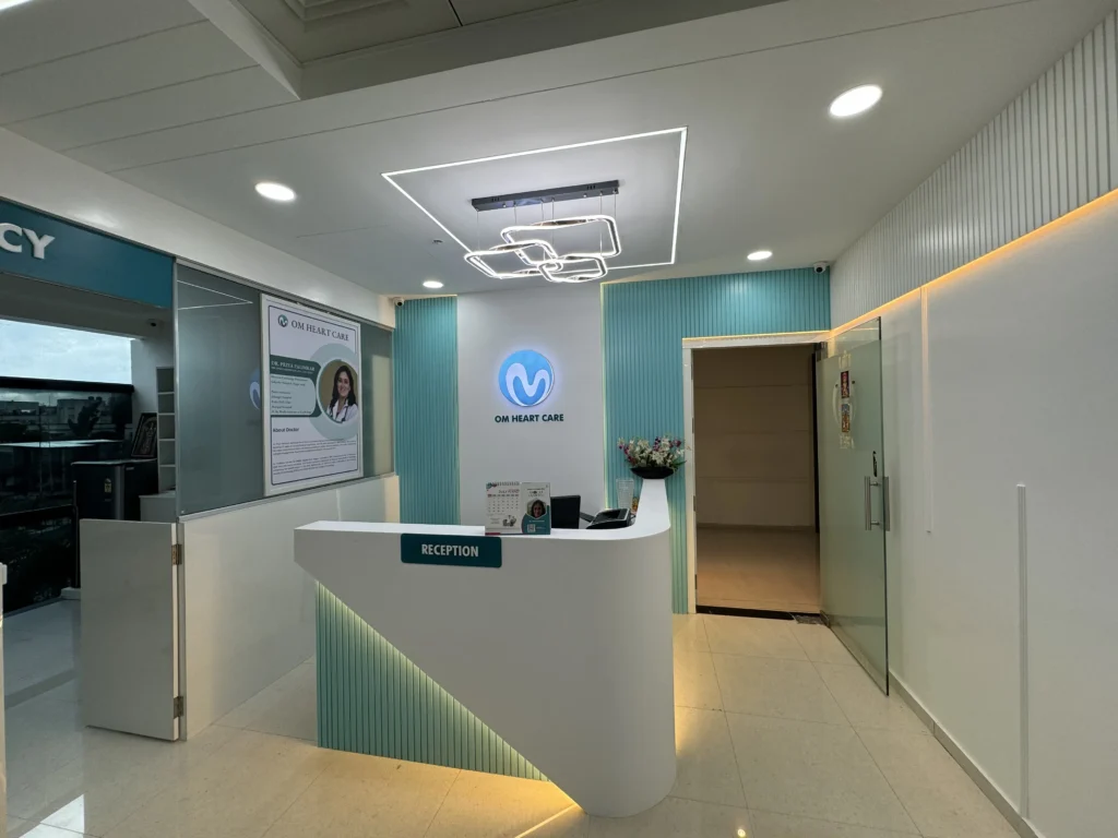 Reception of Om Heart Care